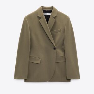 Zara Women's Olive Blazer! Excellent condition!